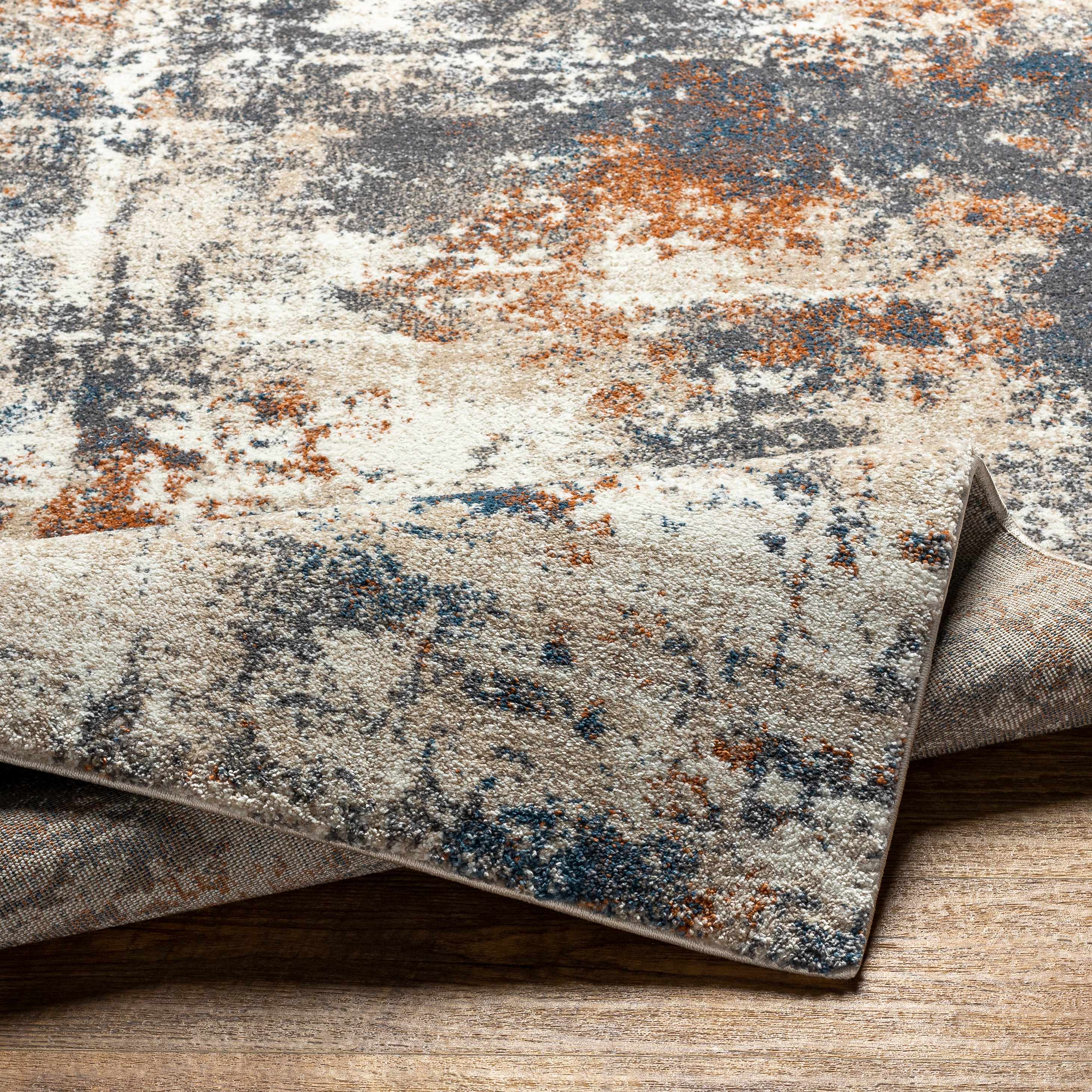 Chetwynd Abstract Thick Rug - Image 4