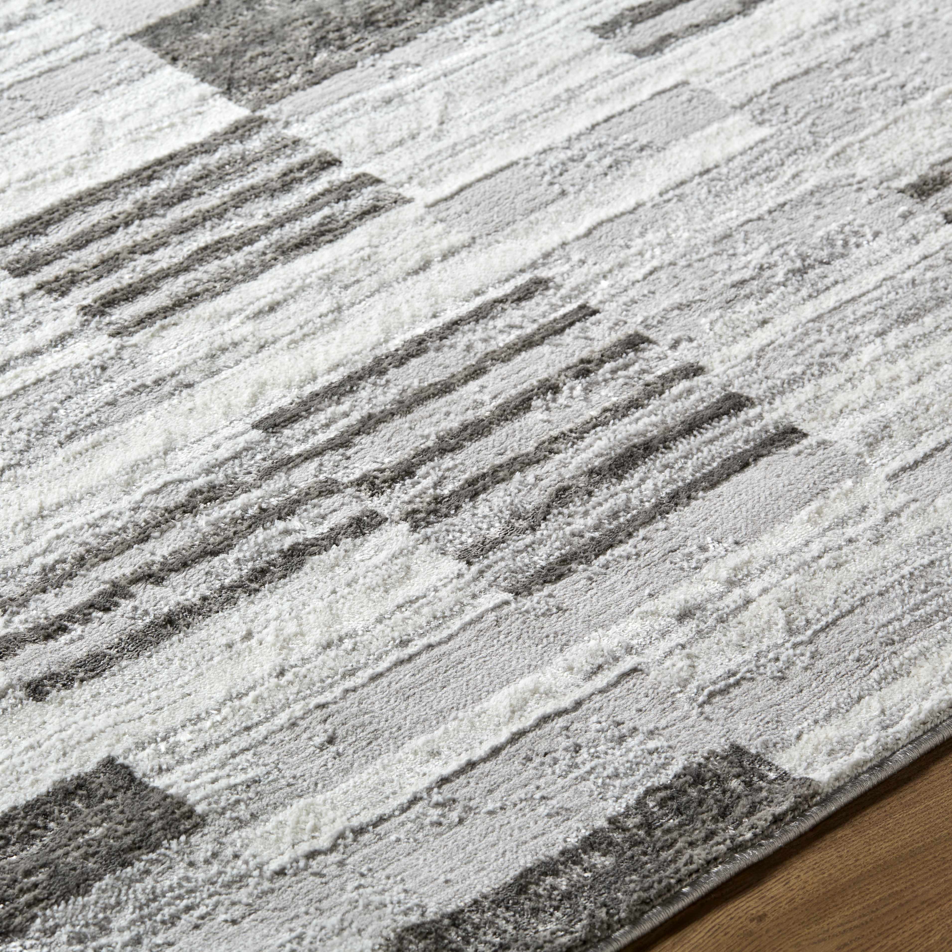 Chiaki Light Gray Area Rug - Image 6