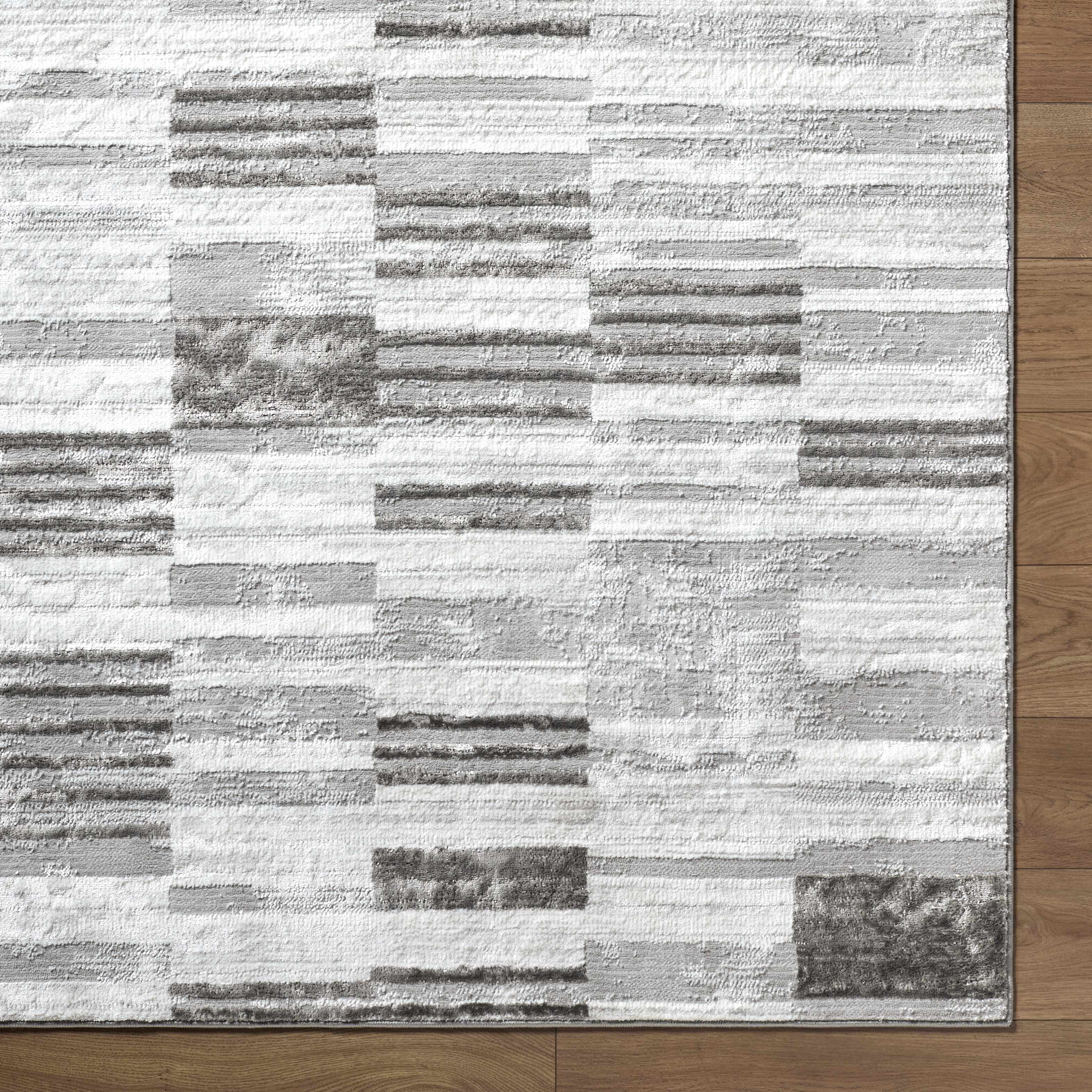 Chiaki Light Gray Area Rug - Image 7