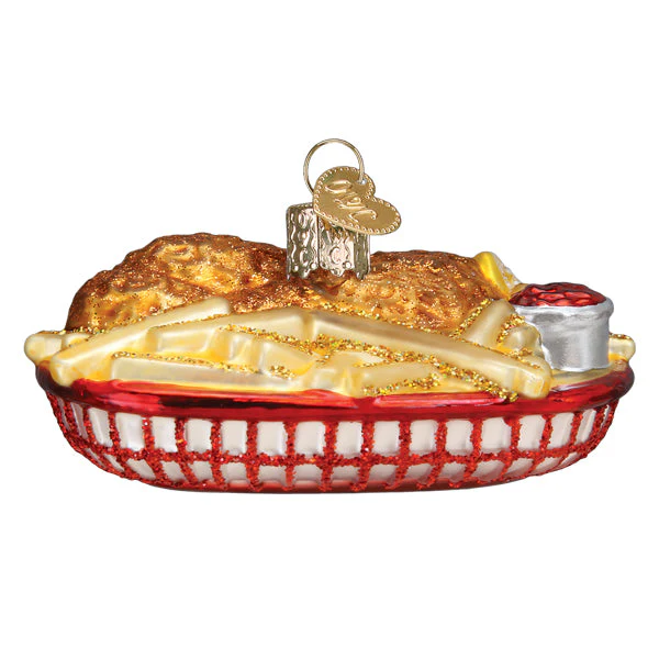 Chicken Basket Ornament - Image 3