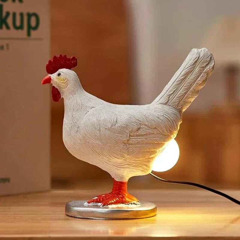 Chicken Table Lamp LED Novelty Night Light Easter Decorative Lamp - Image 2