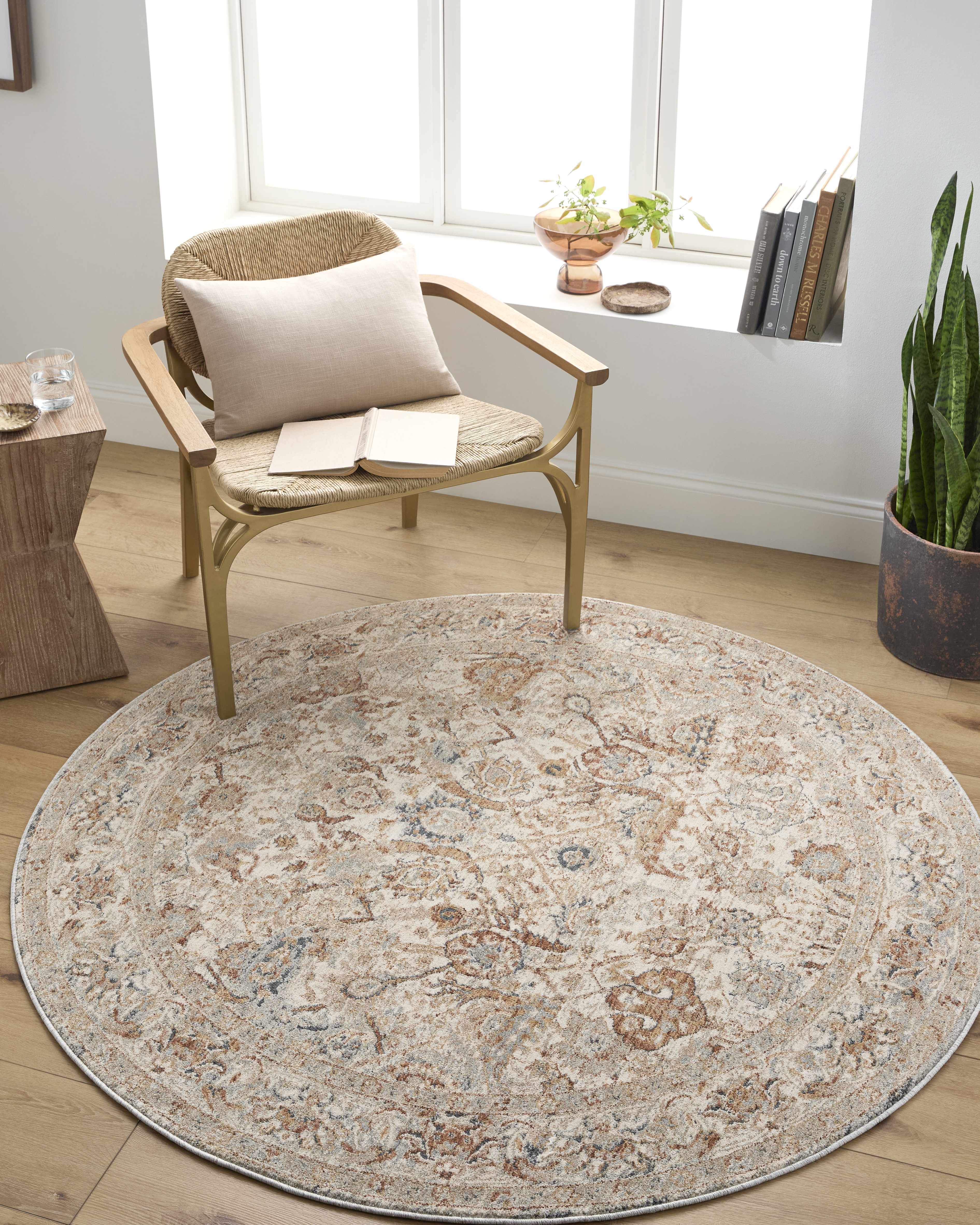 Chikao Cream Area Rug - Image 2