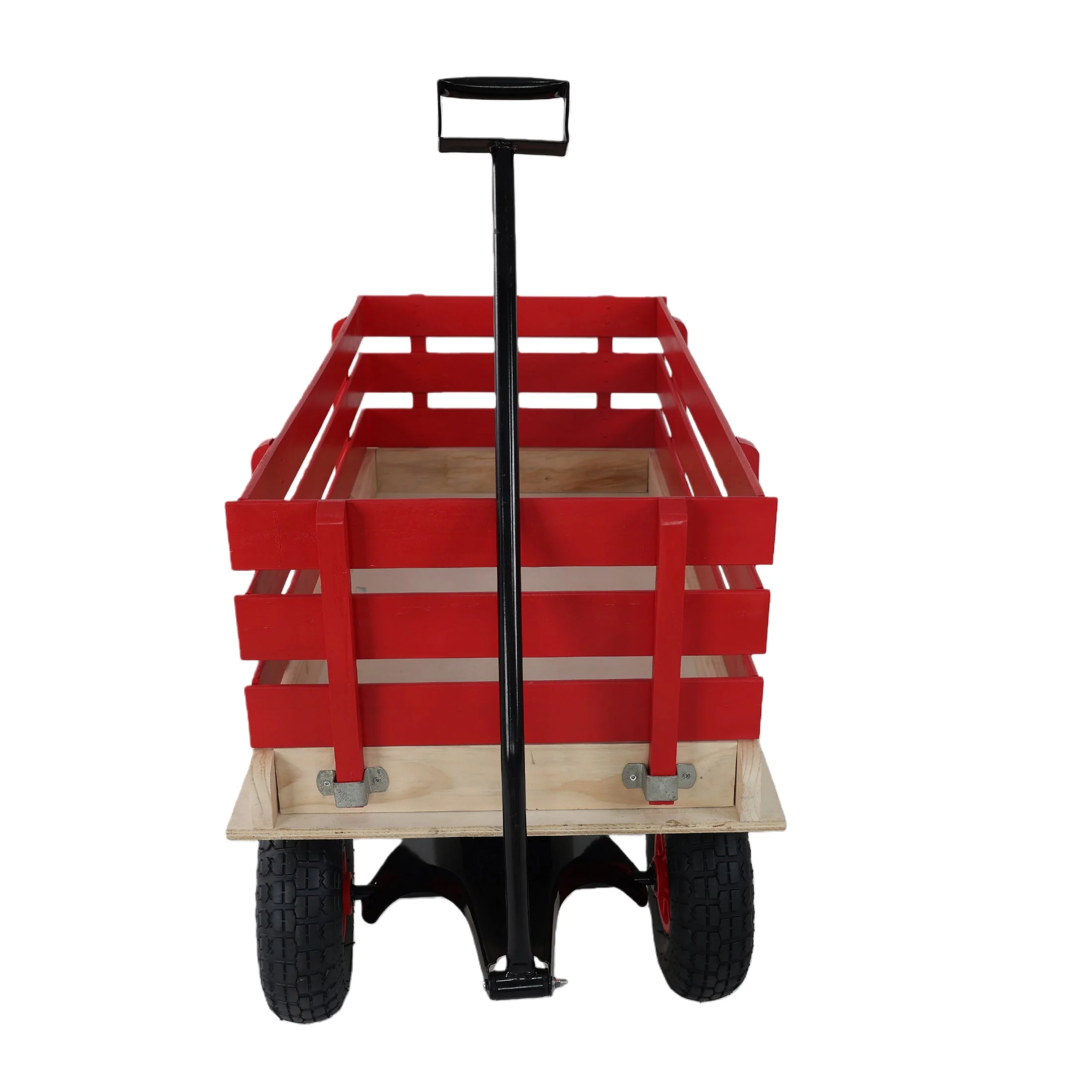 Children's and Garden Wooden Carriage with All-Terrain Inflatable Wheels - Image 24