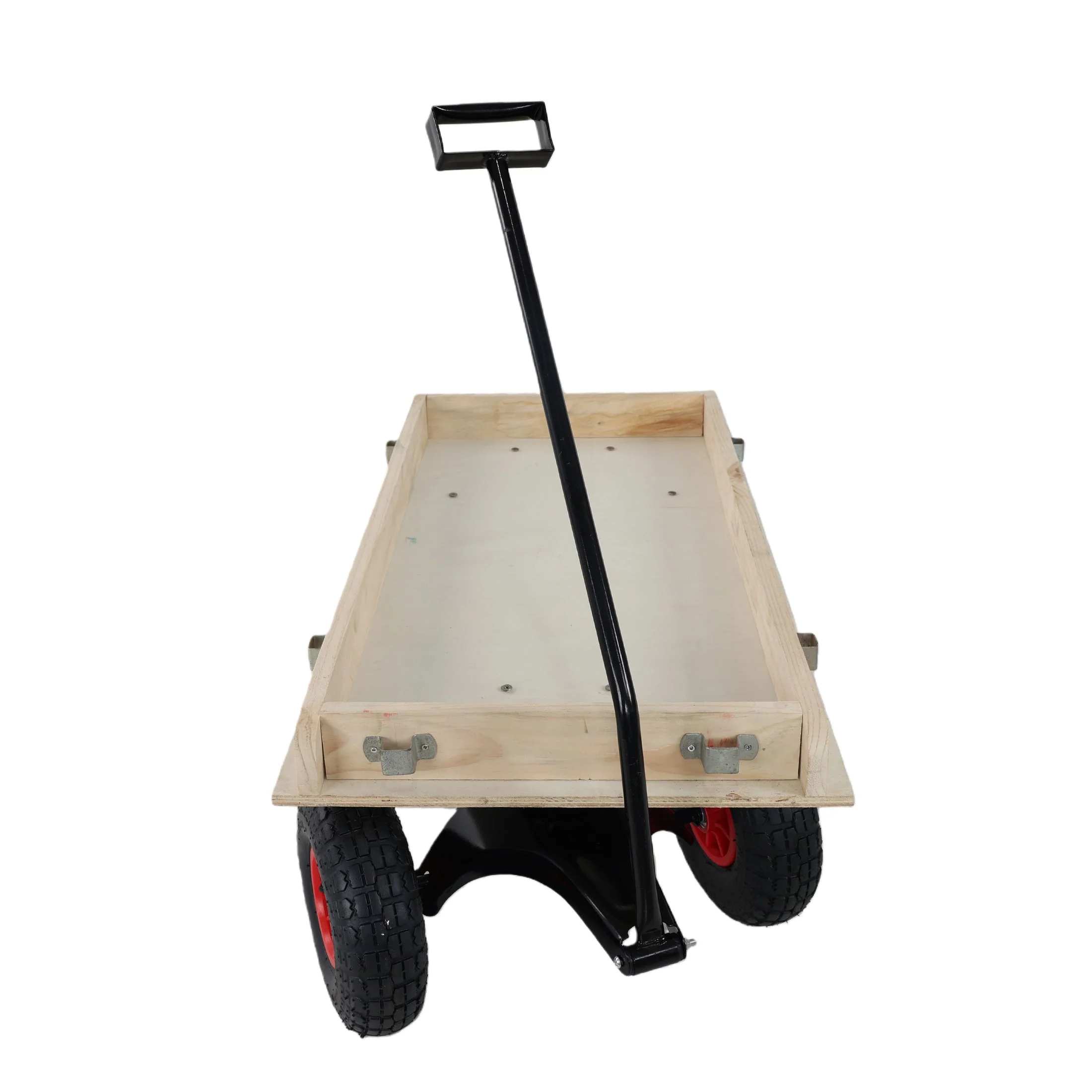 Children's and Garden Wooden Carriage with All-Terrain Inflatable Wheels - Image 28
