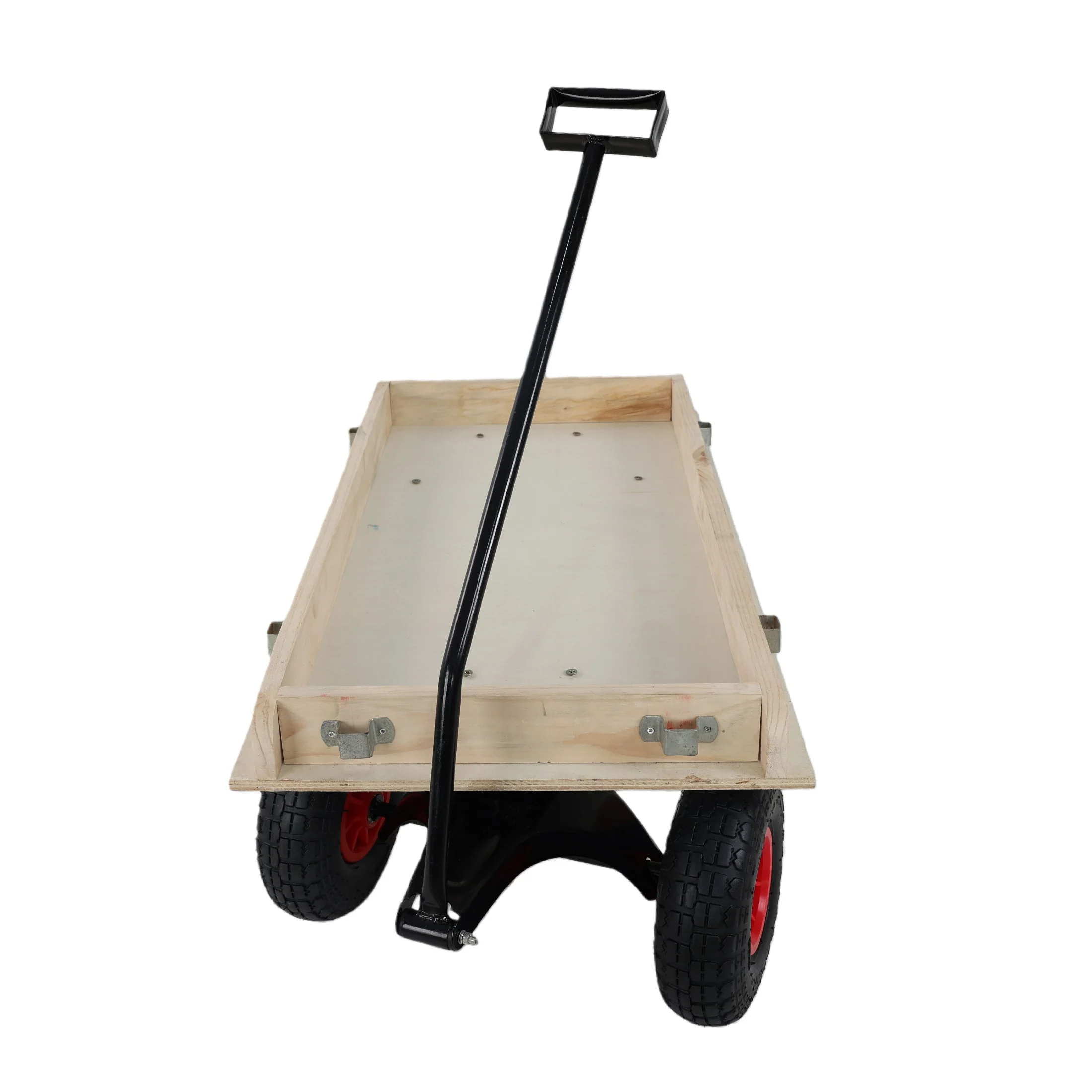 Children's and Garden Wooden Carriage with All-Terrain Inflatable Wheels - Image 29