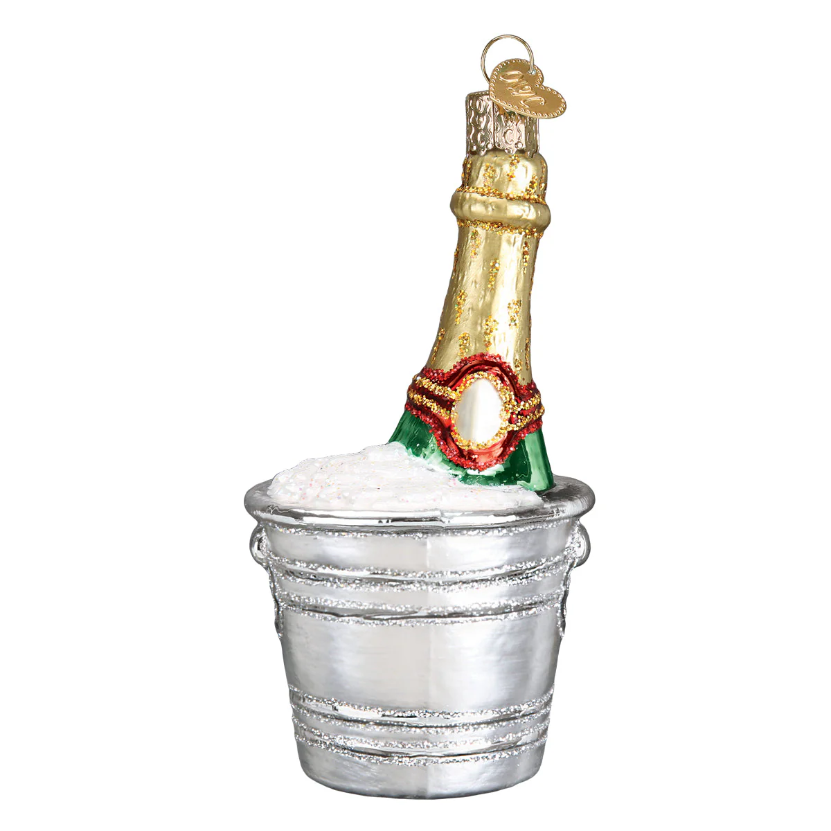 Chilled Champagne Christmas Ornament - Image 3