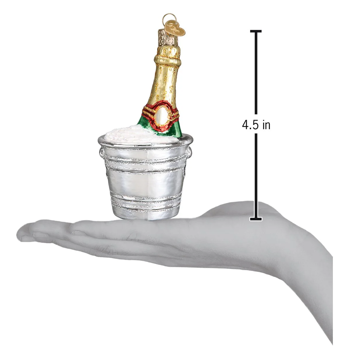 Chilled Champagne Christmas Ornament - Image 6