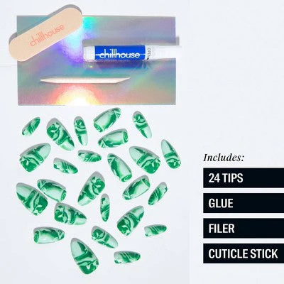 Chillhouse Chill Tips Press-On Fake Nails She’s a Gem 24ct - Image 3