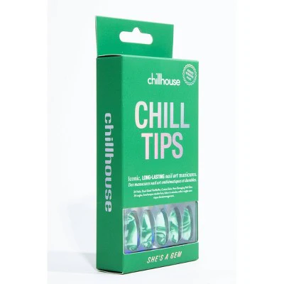 Chillhouse Chill Tips Press-On Fake Nails She’s a Gem 24ct - Image 9
