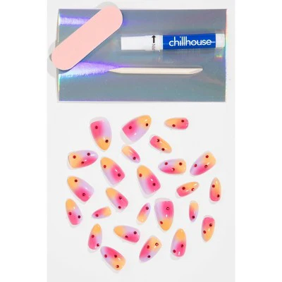 Chillhouse Chill Tips Press-On Fake Nails Sunset Sorbet 24ct - New - Image 2