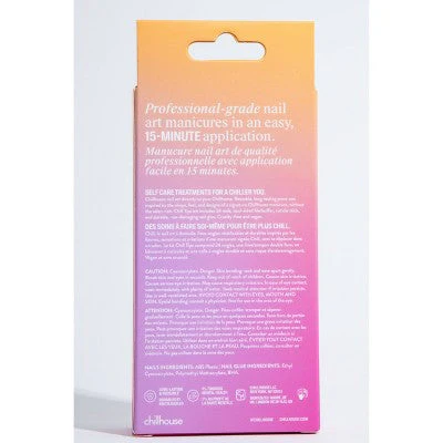 Chillhouse Chill Tips Press-On Fake Nails Sunset Sorbet 24ct - New - Image 7