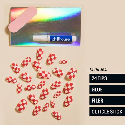 Chillhouse Fake Nails That's Amore 24ct - Image 4