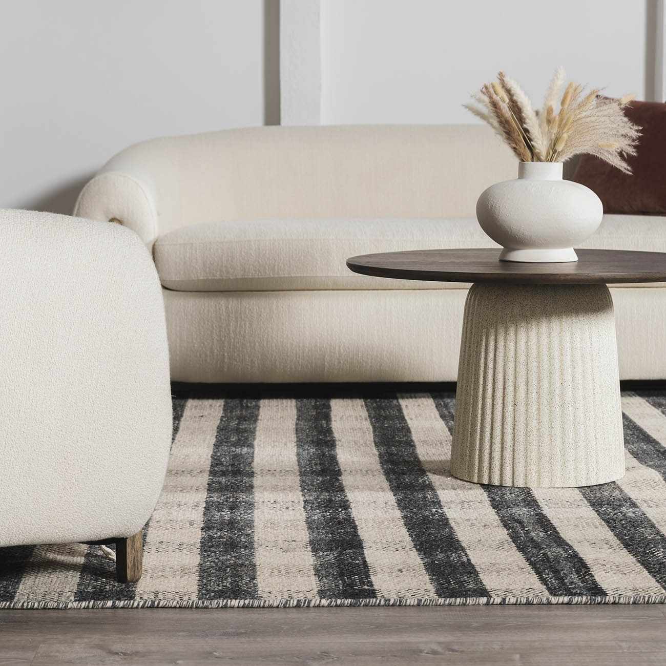 Chilliwack Gray Plaid Wool Rug - Image 18