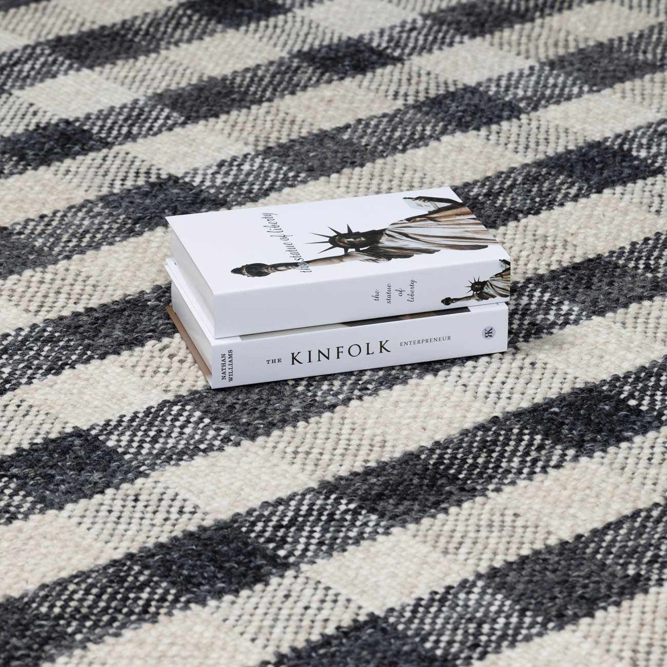 Chilliwack Gray Plaid Wool Rug - Image 19