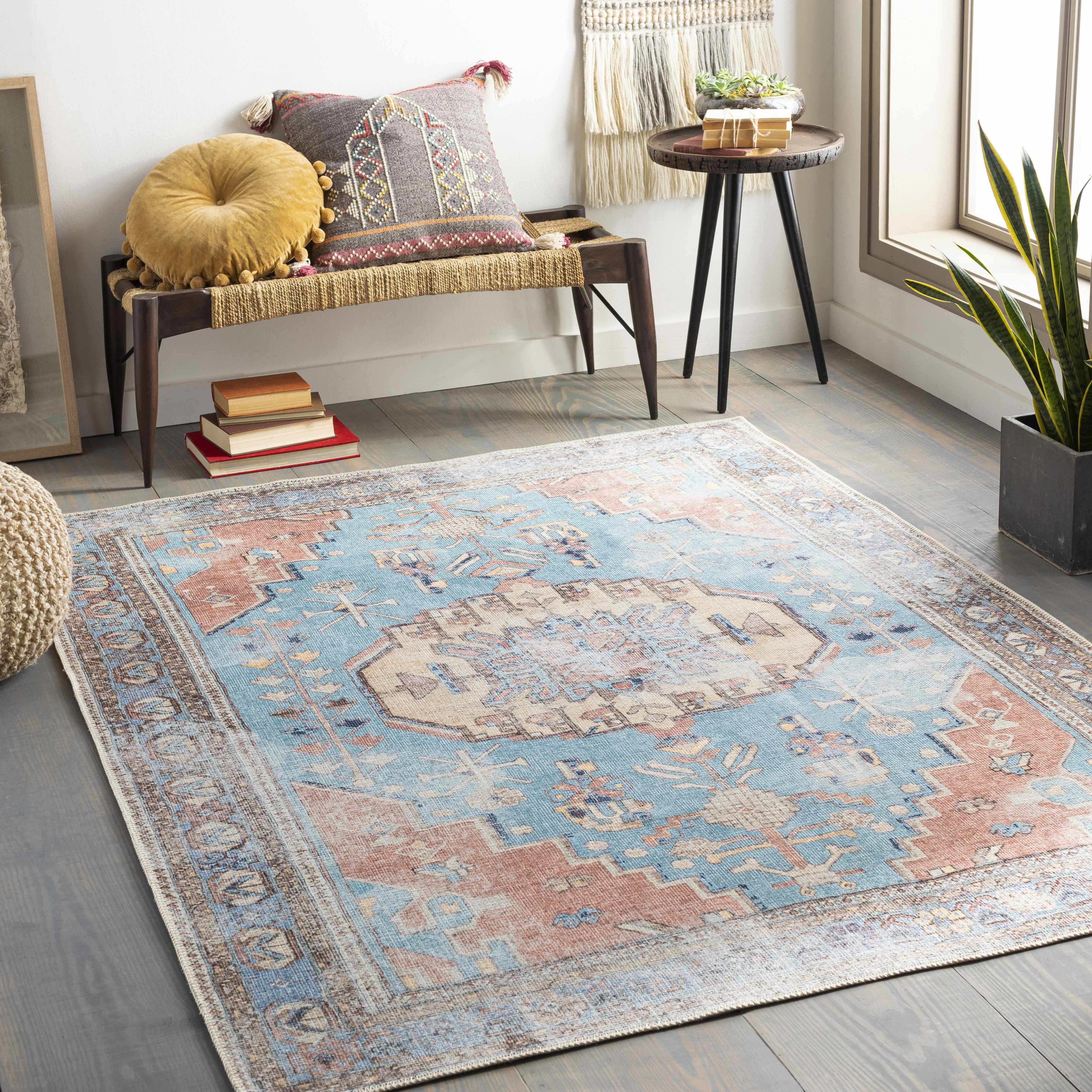 Chiseldon Washable Area Rug - Clearance - Image 2