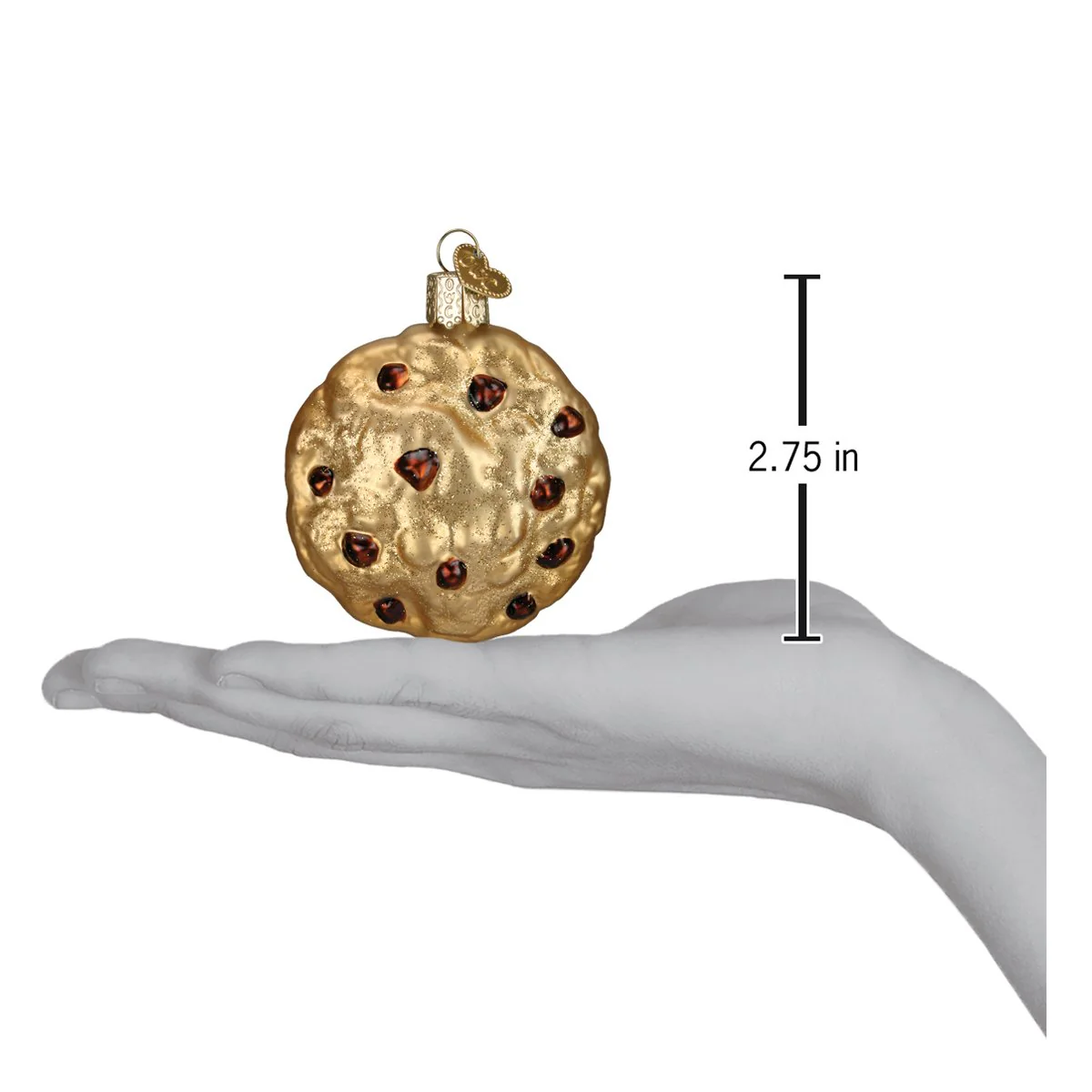 Chocolate Chip Cookie Christmas Ornament - Image 4