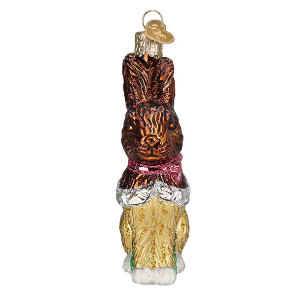 Chocolate Easter Bunny Ornament - Image 5
