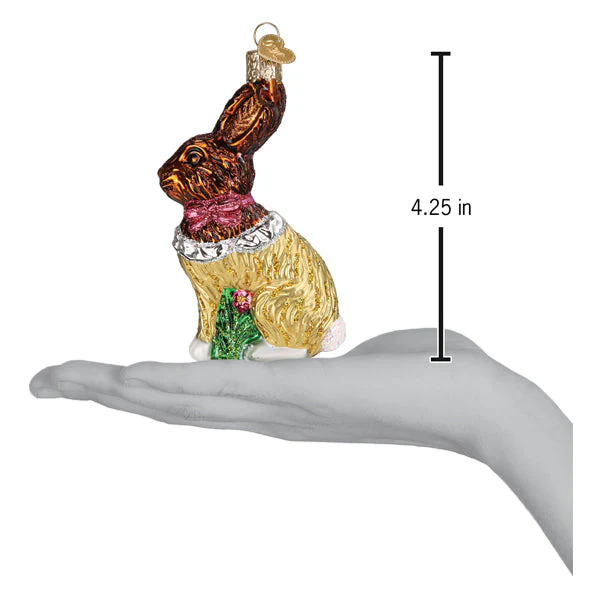 Chocolate Easter Bunny Ornament - Image 6