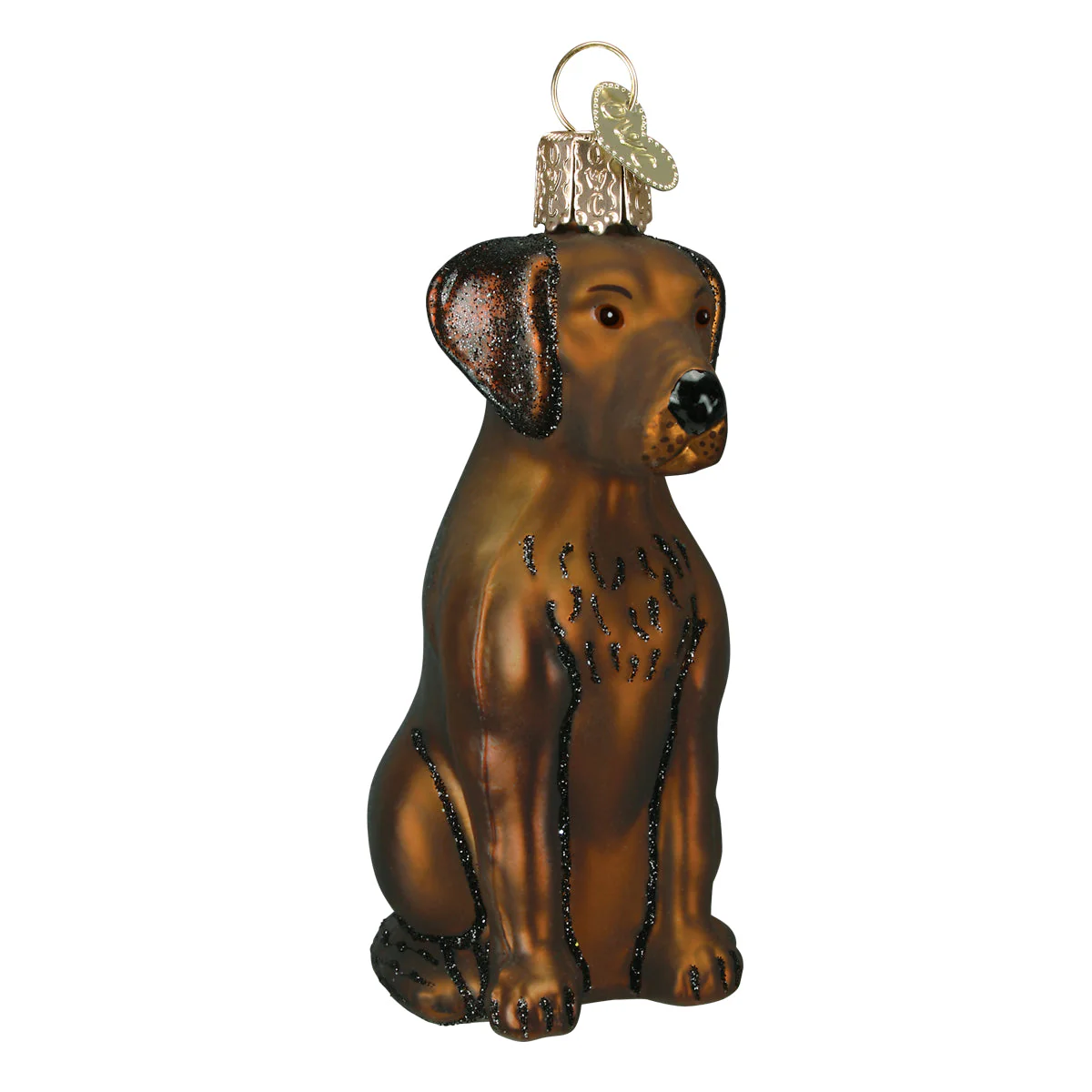 Chocolate Labrador Ornament - Image 3