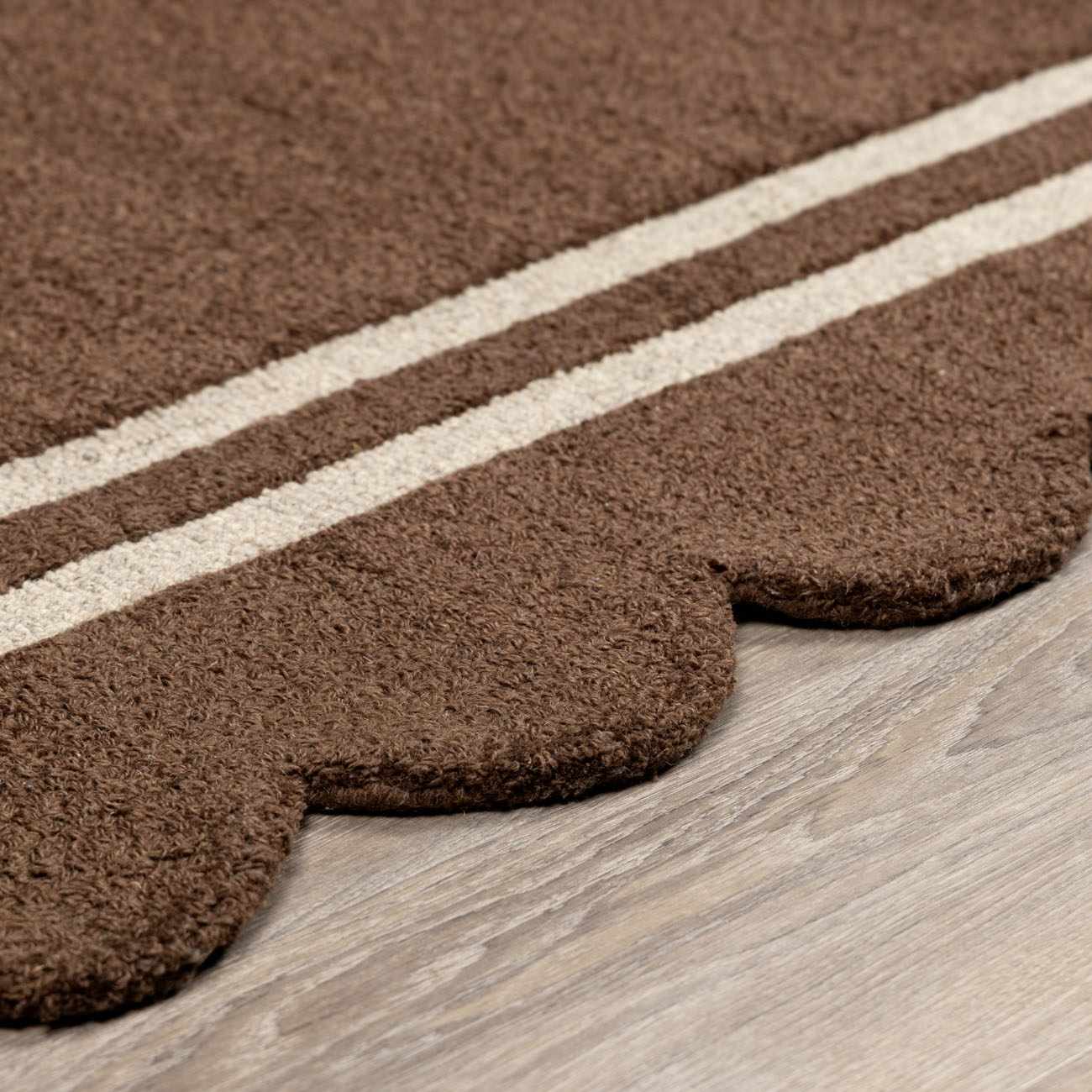 Chogan Chocolate Brown Area Rug - Image 13