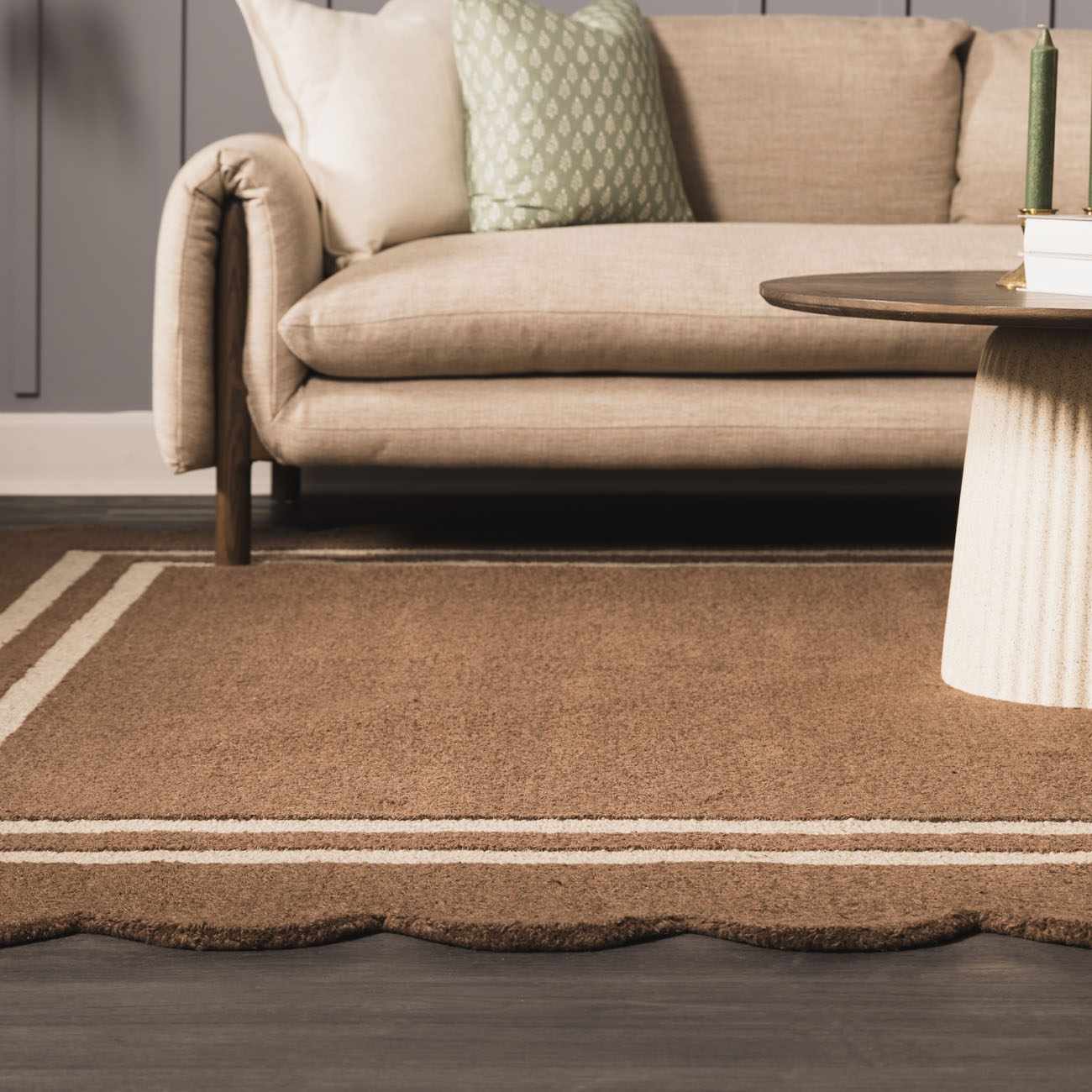 Chogan Chocolate Brown Area Rug - Image 4