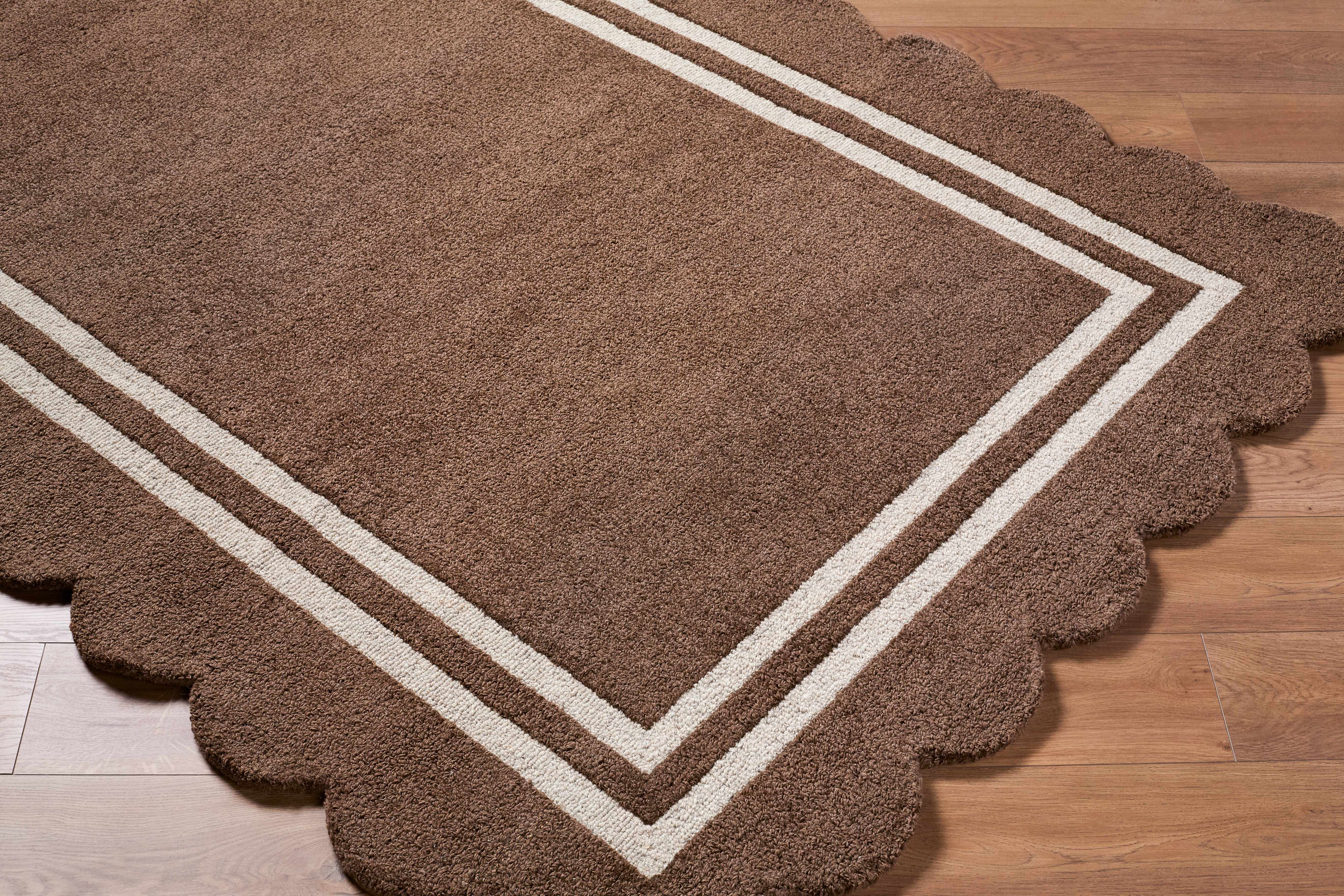 Chogan Chocolate Brown Area Rug - Image 7