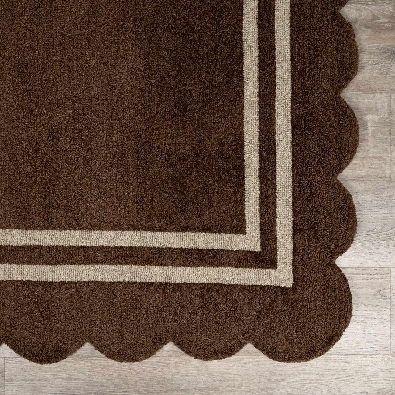 Chogan Chocolate Brown Area Rug - Image 8