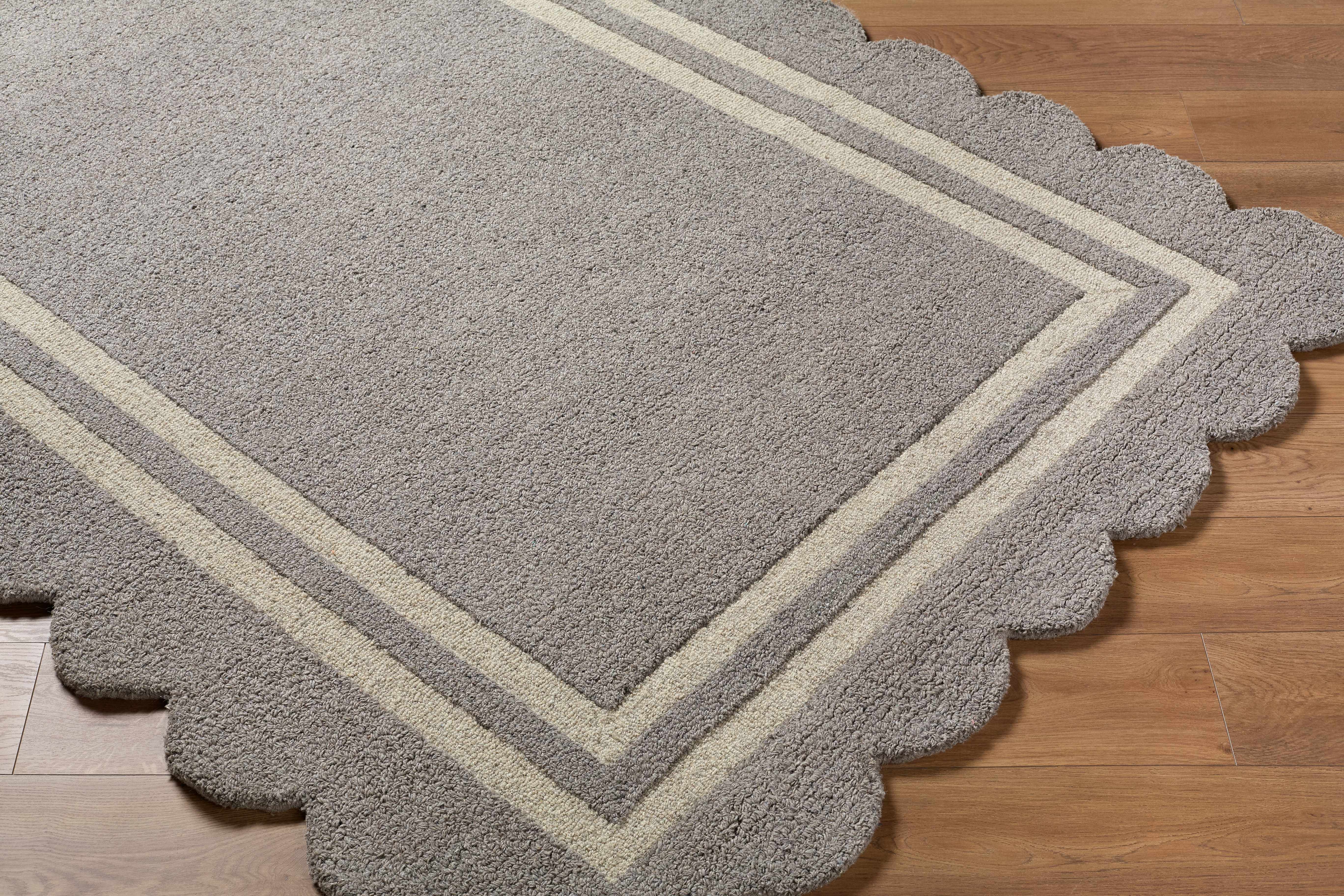 Chogan Slate Gray Area Rug - Image 4