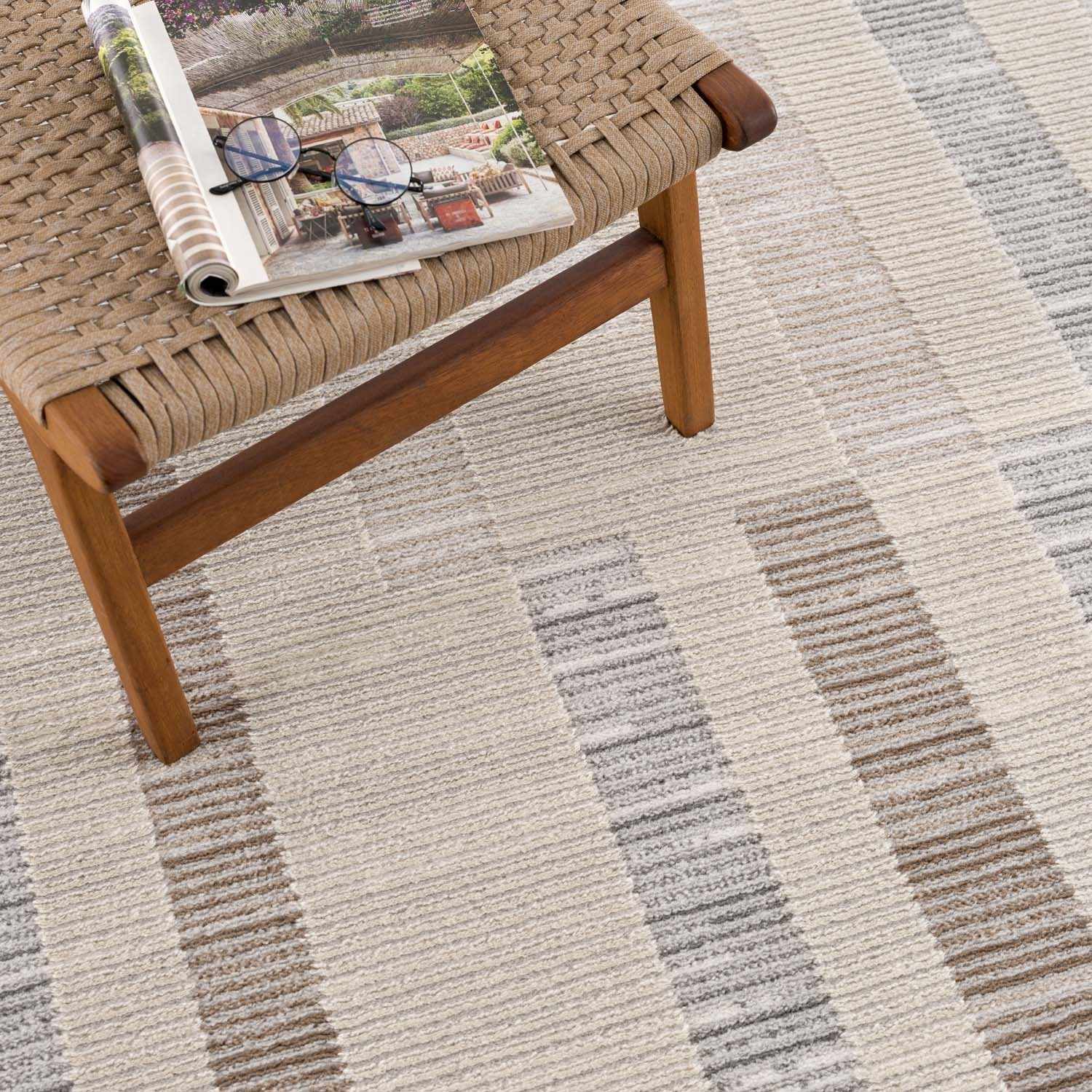 Chouko Broken-Striped Area Rug - Image 11