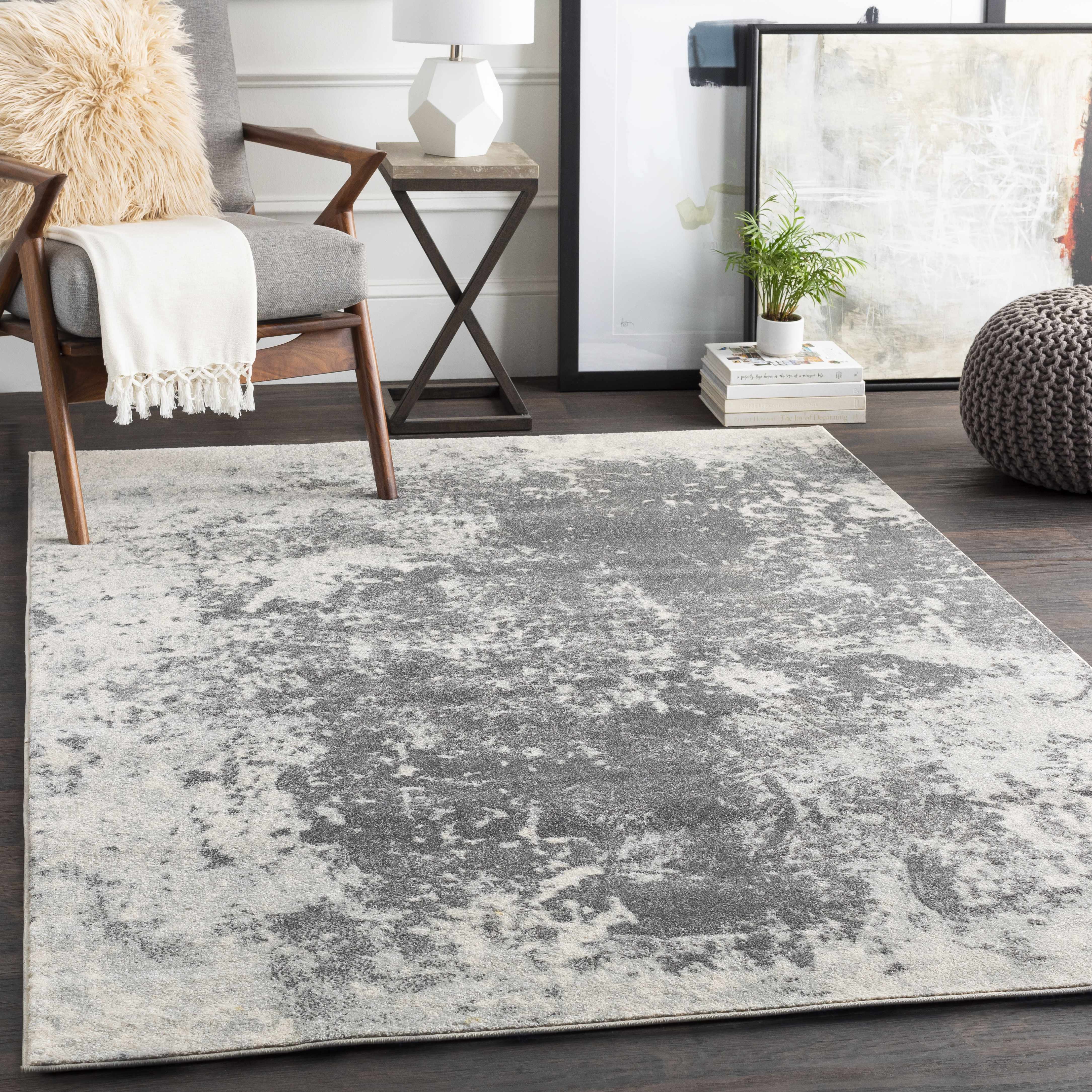 Chriesman Black/Beige Abstract Rug - Clearance - Image 2