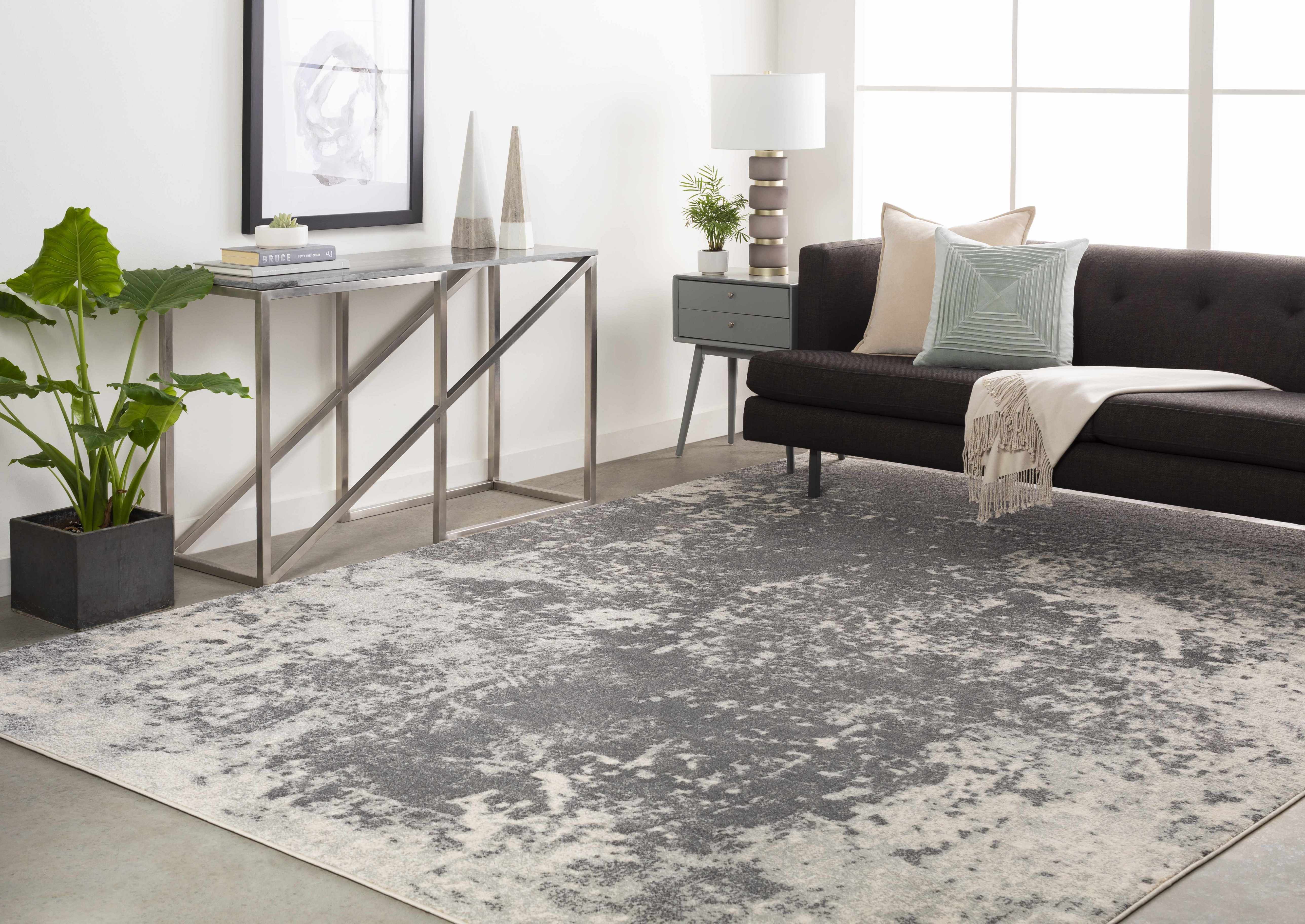 Chriesman Black/Beige Abstract Rug - Clearance - Image 4