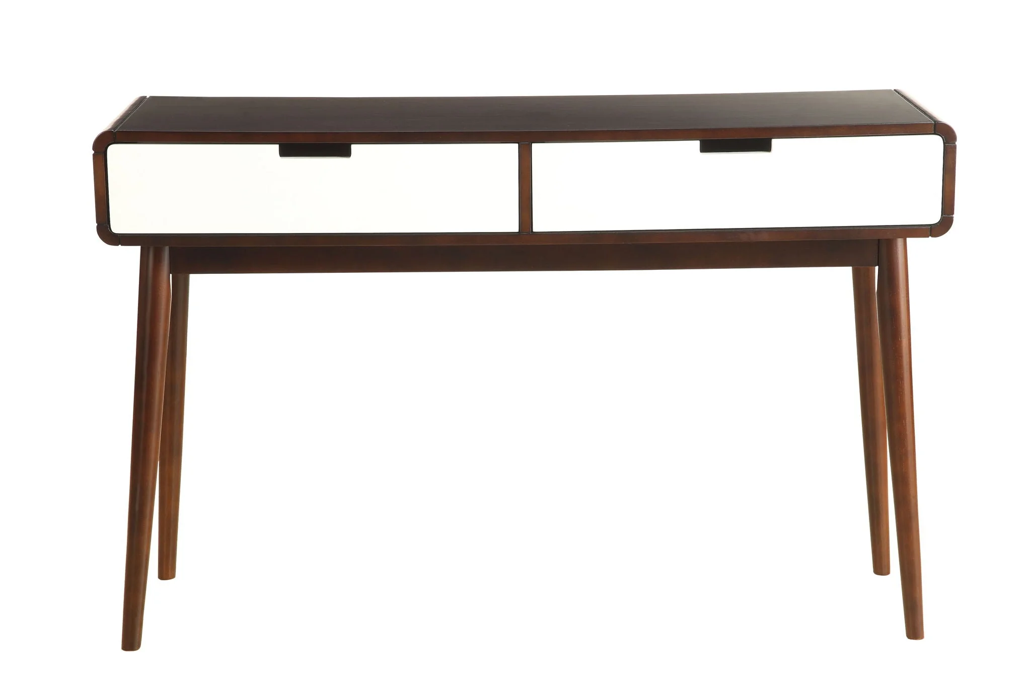 Christa - Sofa Table - White / Espresso - Image 4