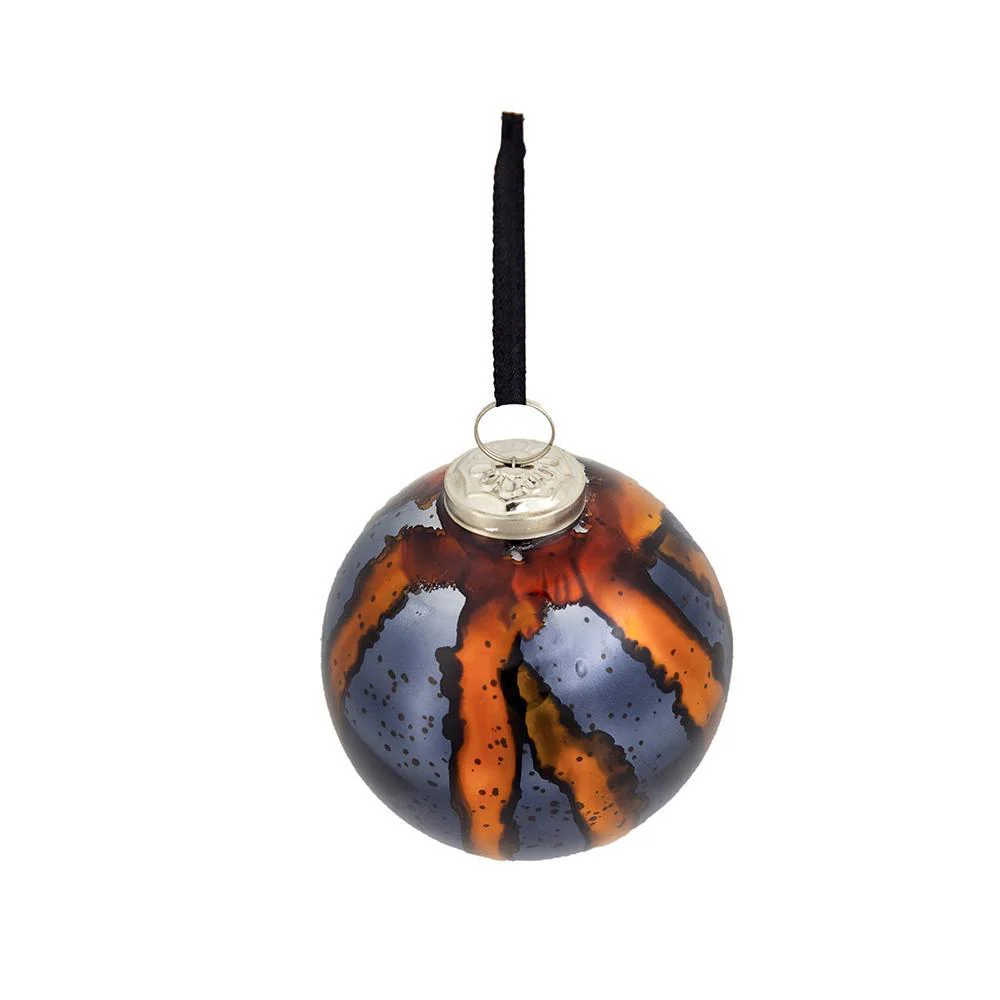 Christmas Ball Ornaments Set of 6 Glass Decorative Hanging Balls - Image 17
