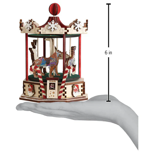 Christmas Carousel Ornament - Image 2