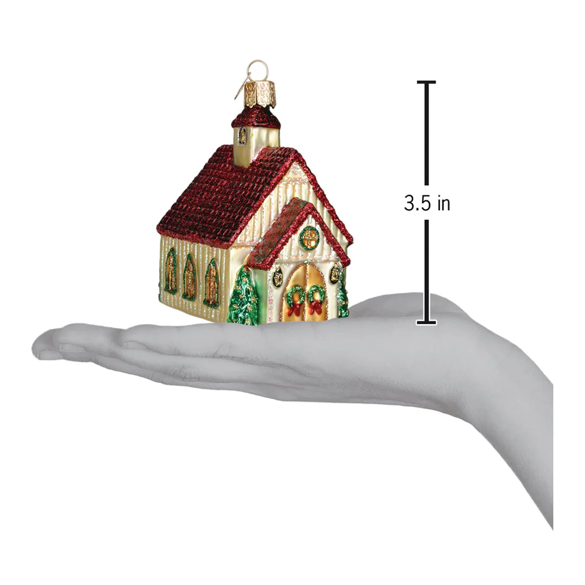 Christmas Chapel Ornament - Image 4