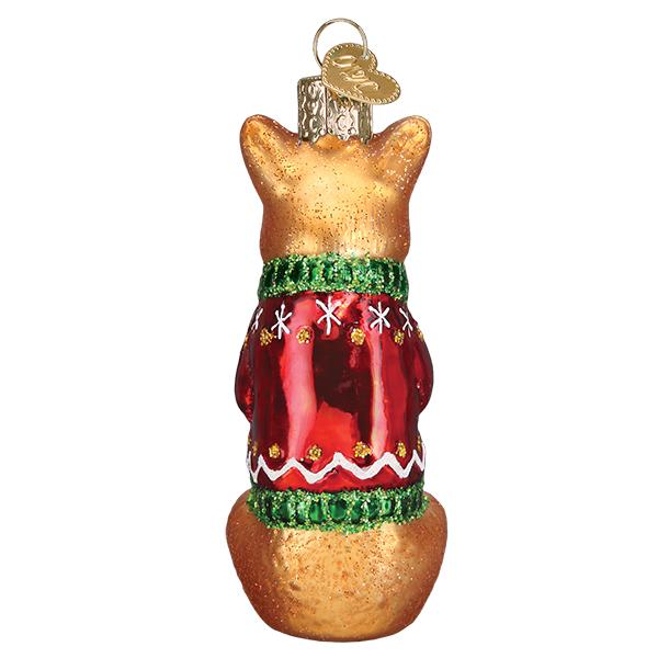 Christmas Corgi Ornament - Image 4