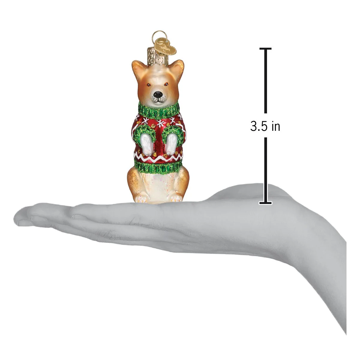 Christmas Corgi Ornament - Image 5