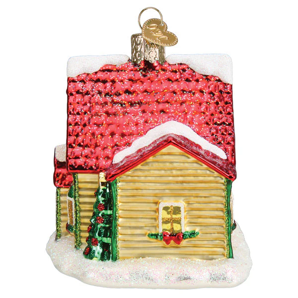 Christmas Cottage Ornament by Old World Christmas - Image 4