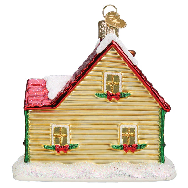 Christmas Cottage Ornament by Old World Christmas - Image 5