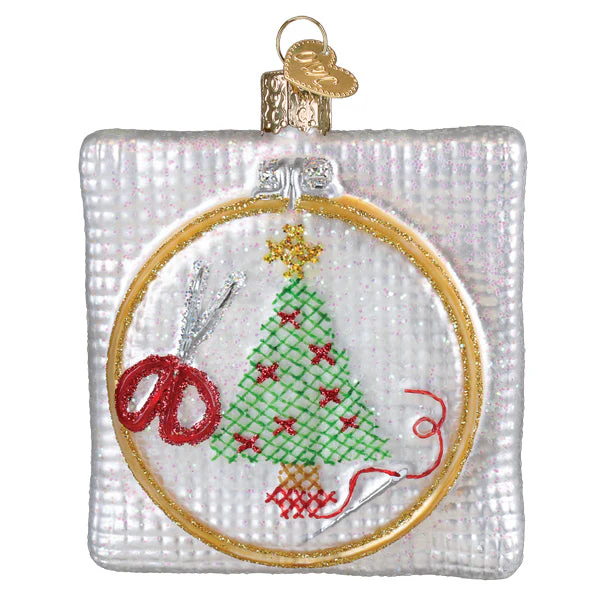 Christmas Cross Stitch Ornament - Image 2