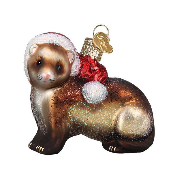 Christmas Ferret Ornament by Old World Christmas - Image 3