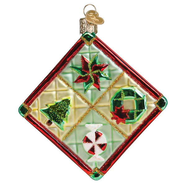Christmas Quilt Ornament - Image 3