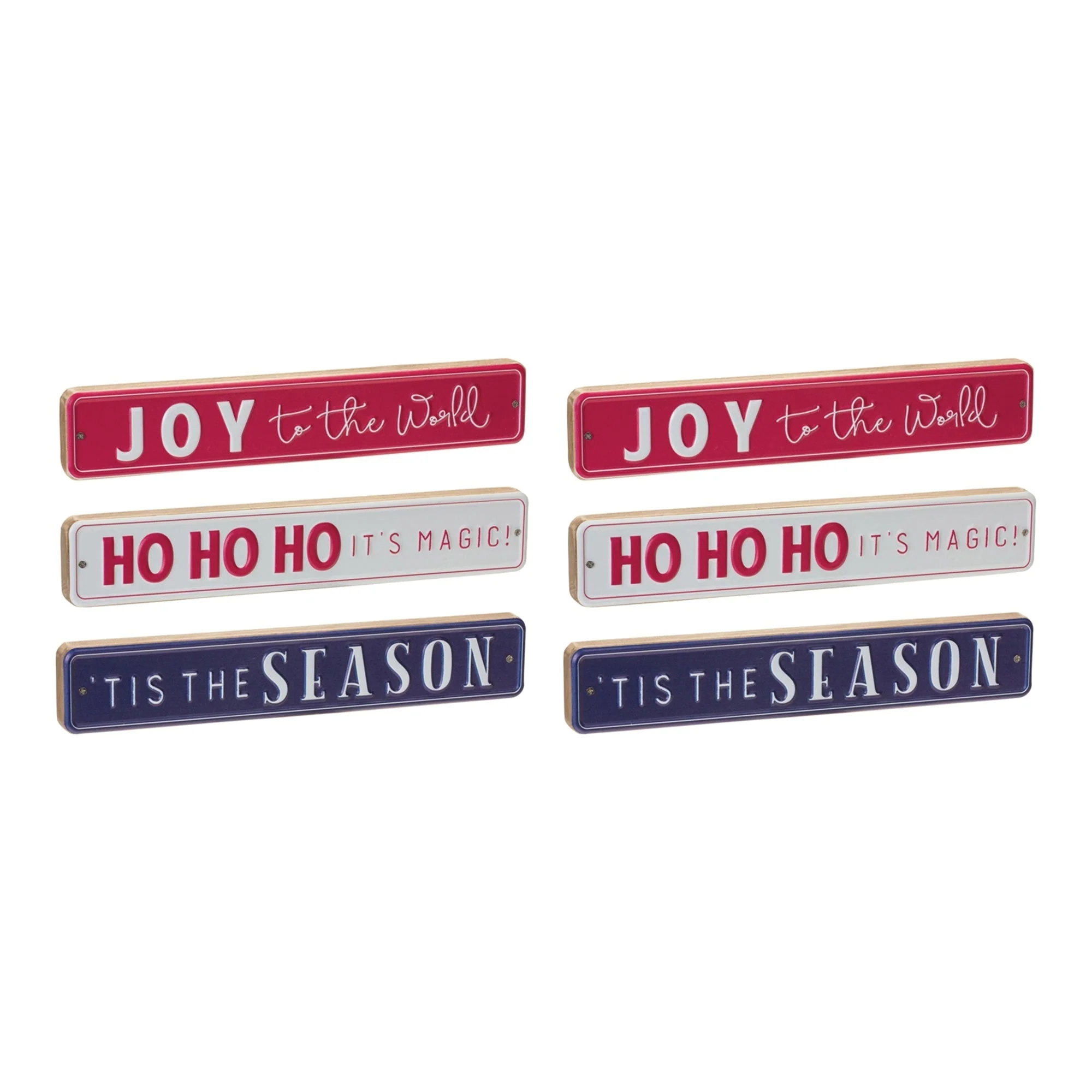 Christmas Sentiment Sign (Set of 6) - Image 2