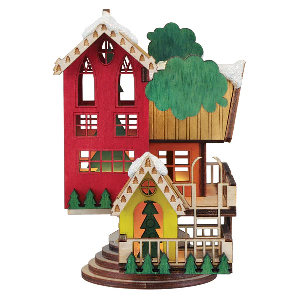 Christmas Tree House Ornament - Image 2