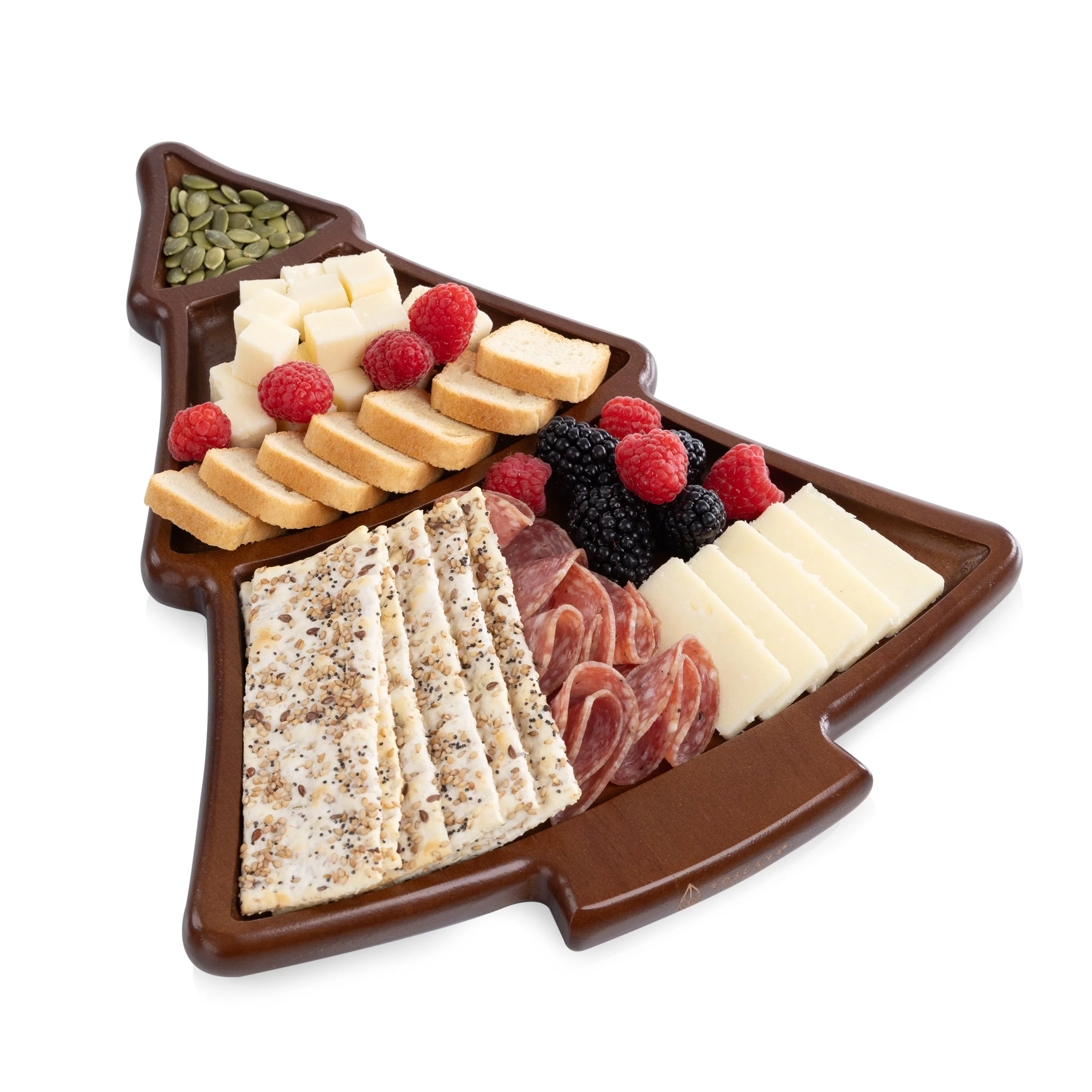 Christmas Tree Sectioned Serving Tray - Image 11
