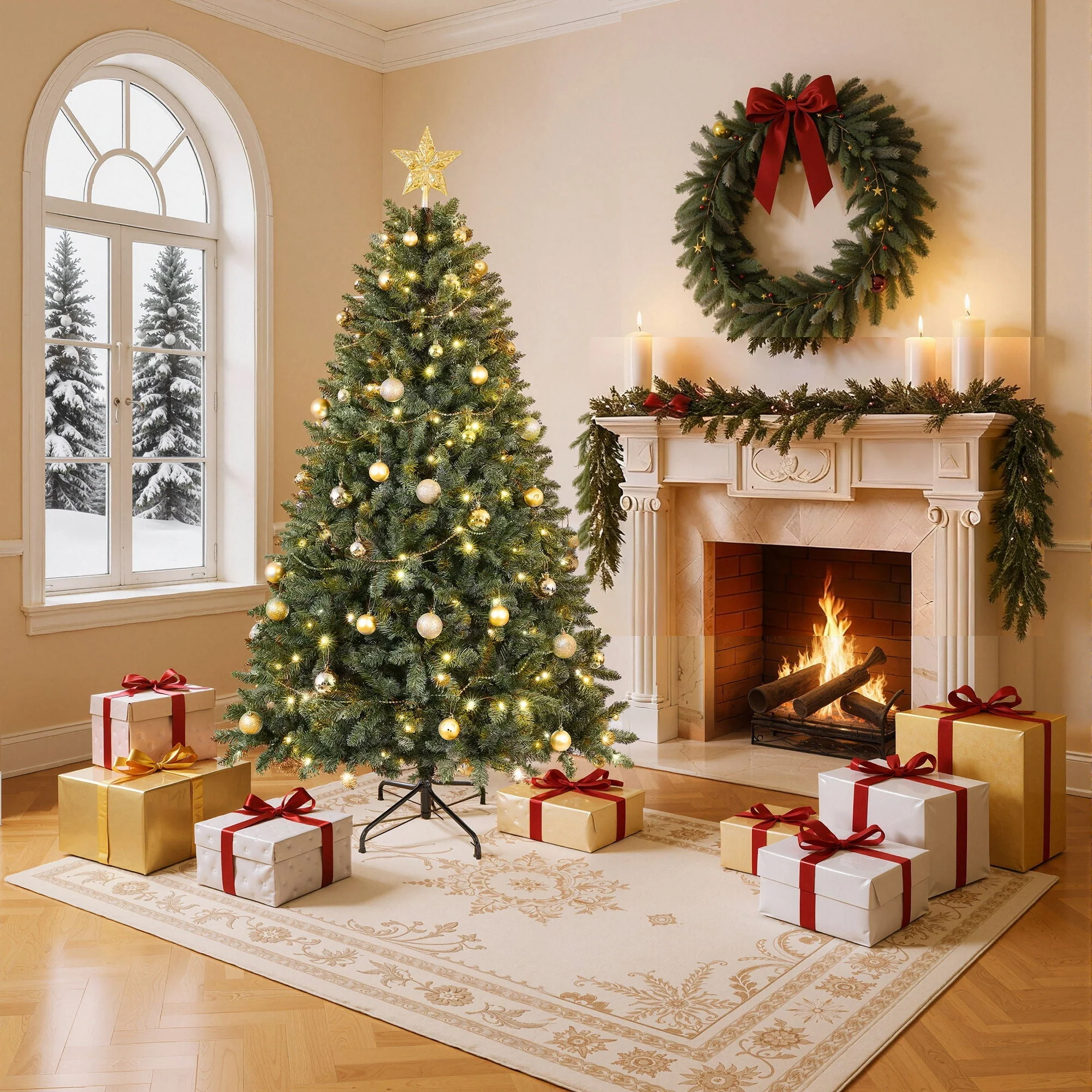 Christmas Tree With Warm LEDs - Image 3