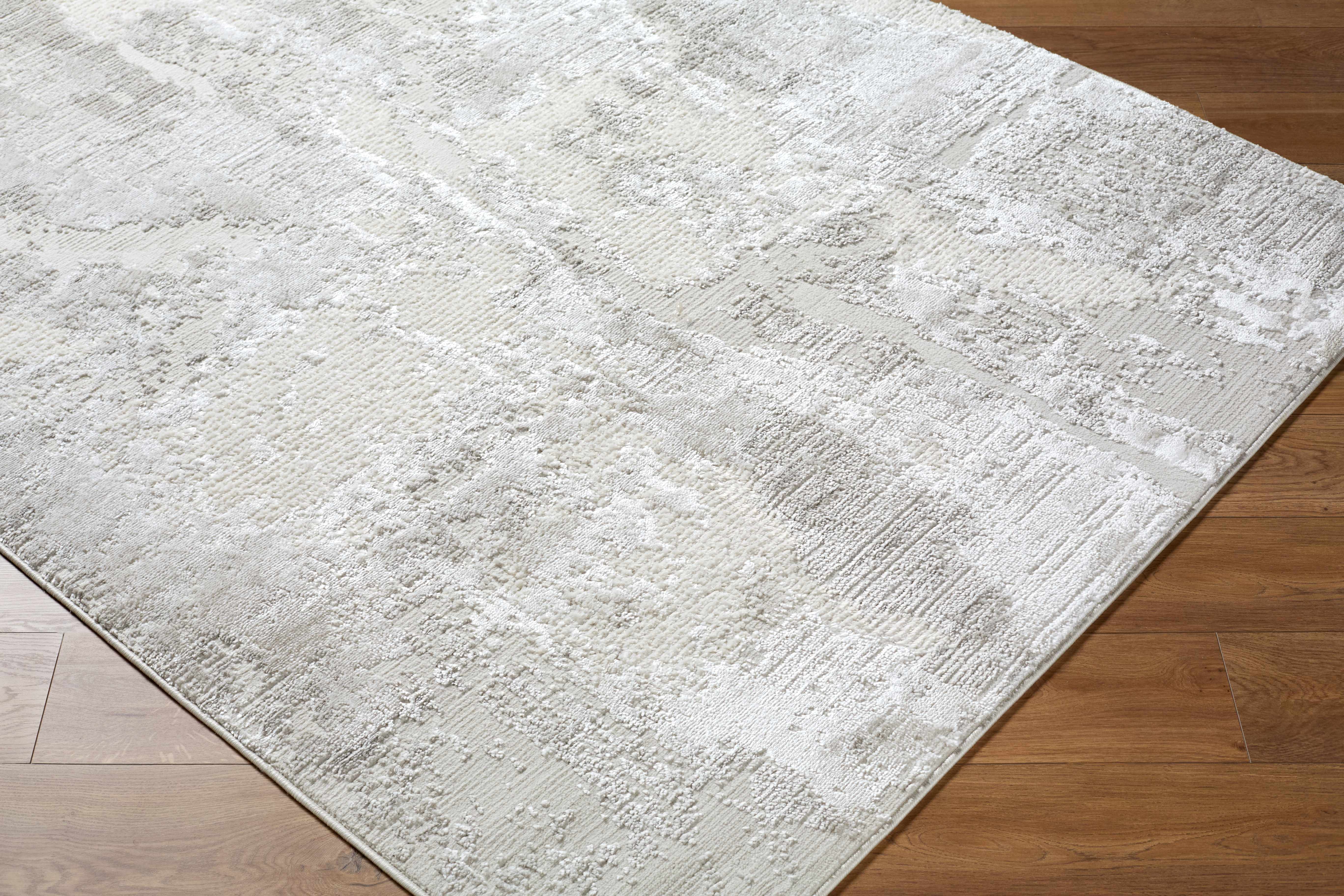 Chroma Abstract Cream Area Rug - Image 4