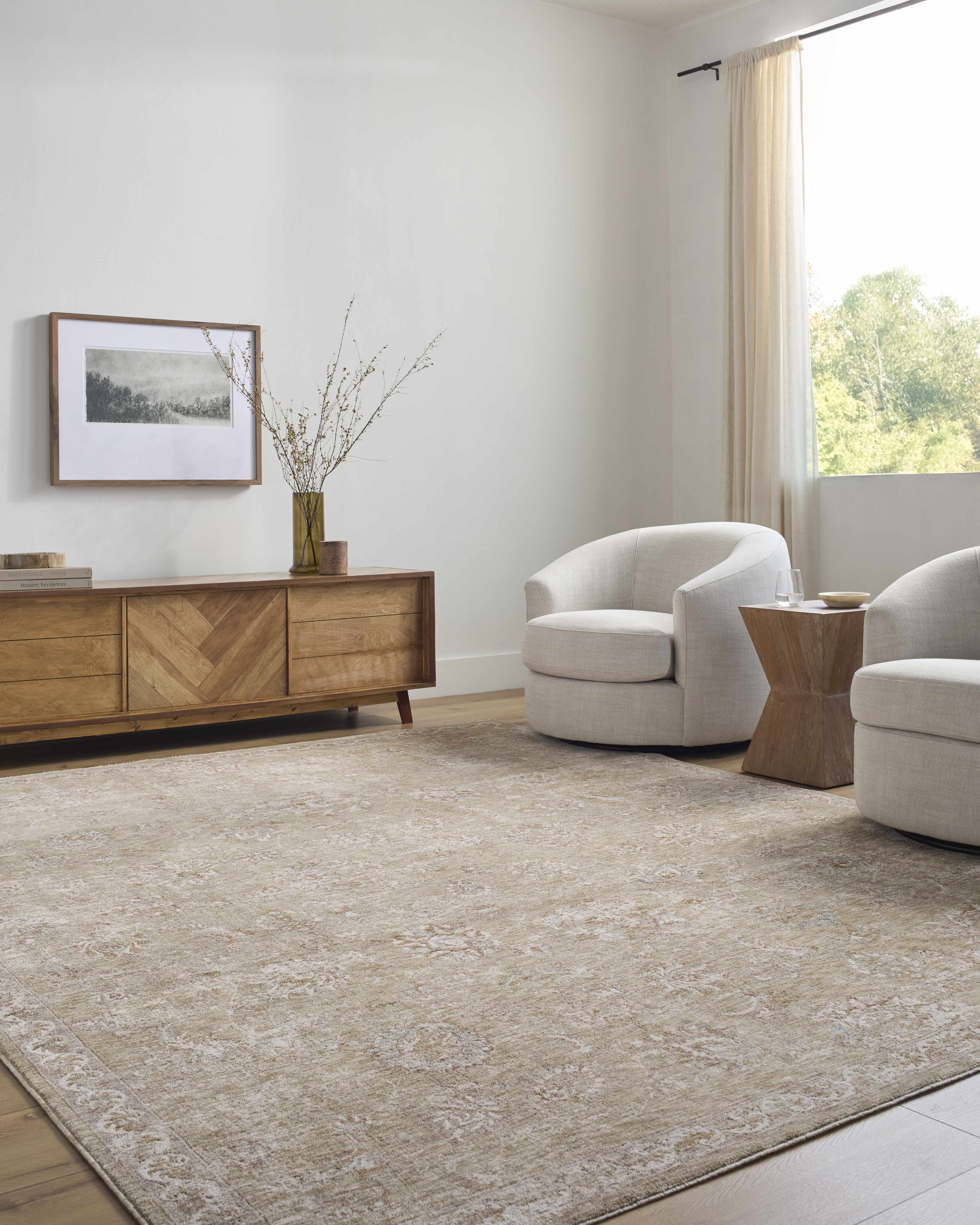 Chyron Olive Area Rug - Image 2