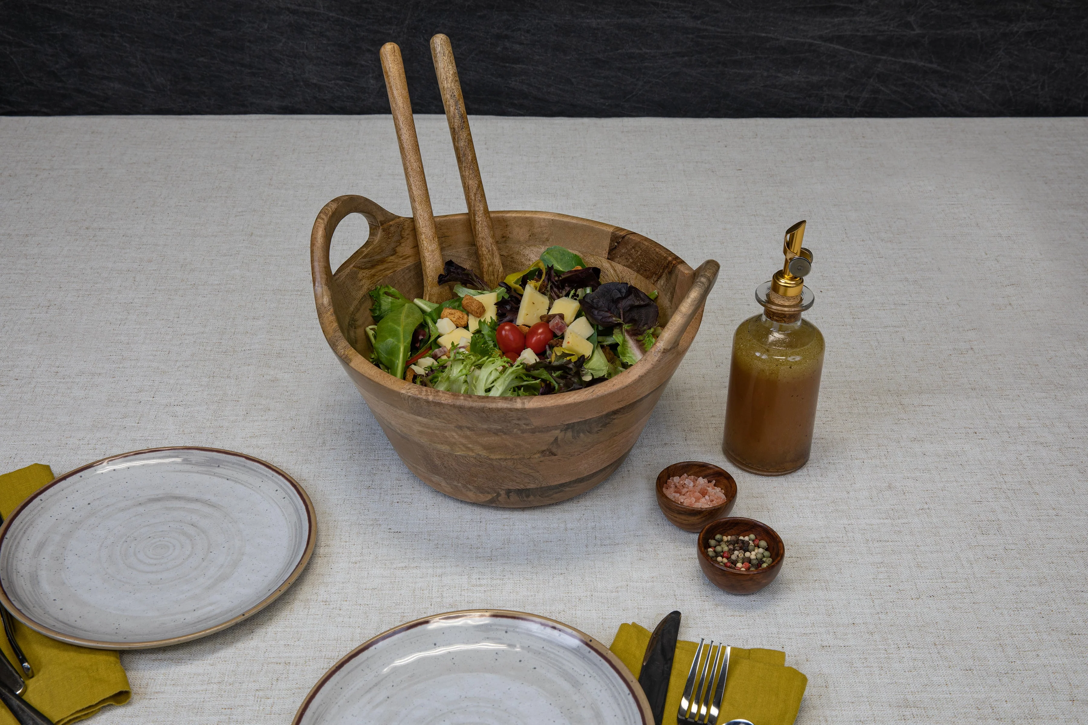 Ciotola Large Serving Bowl with Handles - Image 2