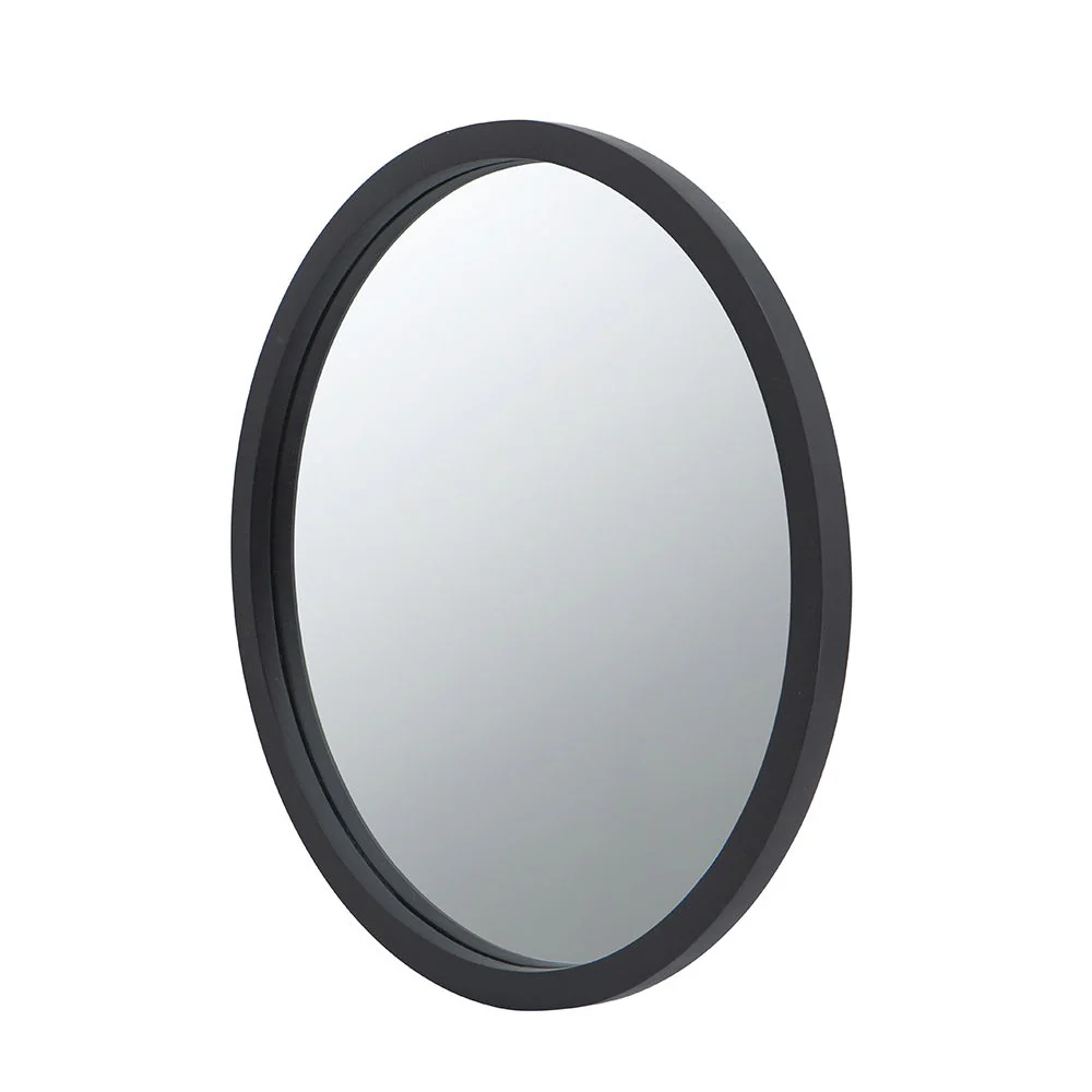 Circle Wall Mirror With Wooden Frame for Living Room - Image 21